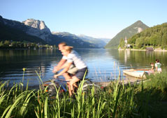 Radfahren um den Wolfgangsee