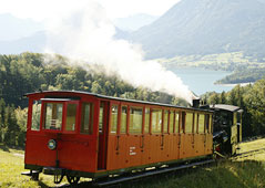 Ferienregion Wolfgangsee - Schafbergbahn Holidays in the Salzkammergut Region